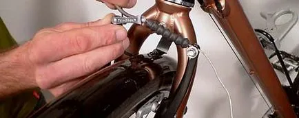 Reglarea cu frâne fotografii pentru biciclete