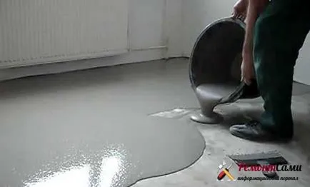 podea de reparare Hrușciov în propriile lor mâini, repararea ei înșiși (Hrușciov) Reparații podea Hrușciov în propriile lor mâini, se repară singure