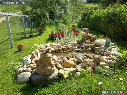 Iazul de baie din țară cu propriile lor mâini (foto)