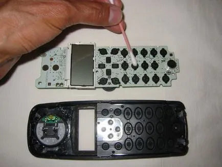 repararea panasonic receptor pierderea unor contacte cheie (reparatii telefon) Receptor repararea panasonic pierderea unor contacte cheie