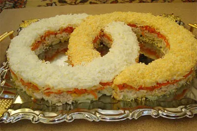 Salate pentru o nunta retete si decoratiuni diferite