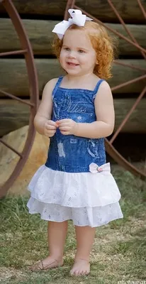 Rochie blugi pentru fete - coase le - 40 fotografii