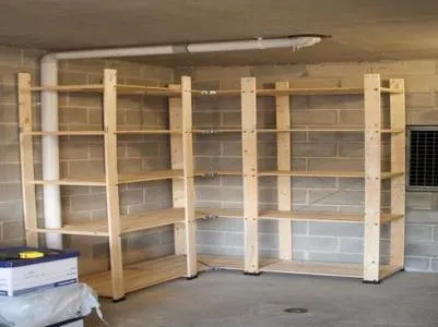 Rafturi de casă garaj - cum să facă o construcție puternică, durabilă, sdelai Garazh (garaj) rafturi de casă, în garaj - cum să facă o construcție solidă, durabilă, sdelai Garazh