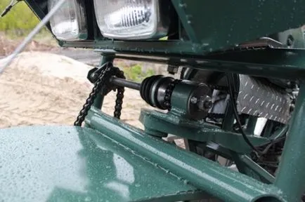 Homemade vehicul de teren Karakata cu motorul de scuter