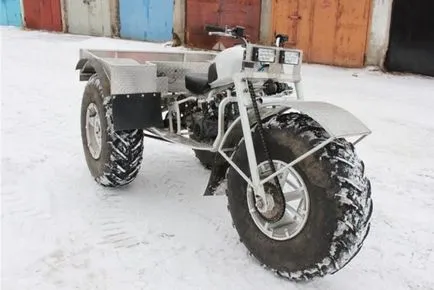 Homemade vehicul de teren Karakata cu motorul de scuter