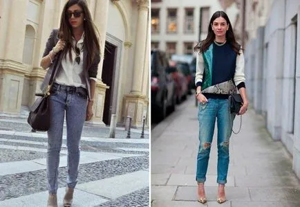 Din ceea ce sa poarte jeansi de moda arcuri (50 poze) (blugi) Din ceea ce sa poarte blugi albastru moda arcuri (50 poze)