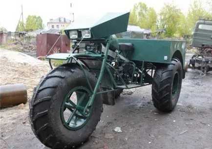Homemade vehicul de teren Karakata cu motorul de scuter