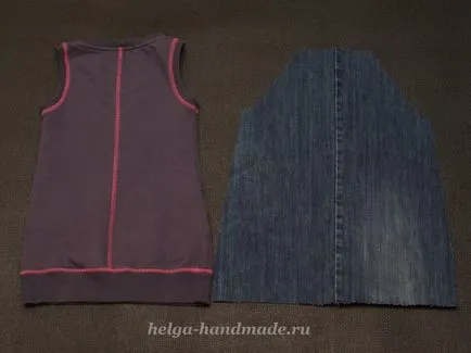 Rochie blugi pentru fete - coase le - 40 fotografii