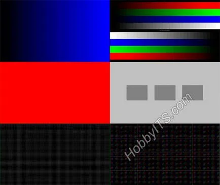 verificarea independentă a televizorului LCD pe pixeli morti