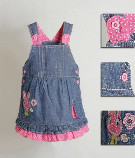Rochie blugi pentru fete - coase le - 40 fotografii