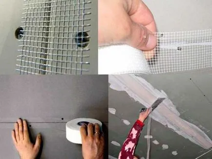 rosturi călăfătuit gips-carton (video) decât cusături chit