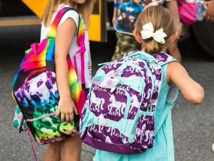 rucsac școală ortopedice pentru prima evaluare elev de clasa, modele și recenzii