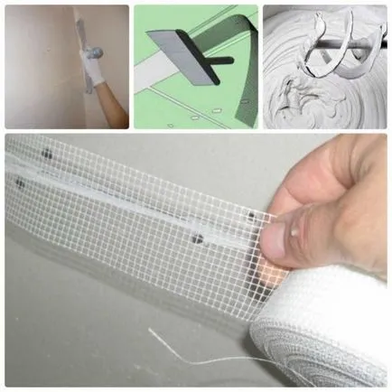 rosturi călăfătuit gips-carton (video) decât cusături chit