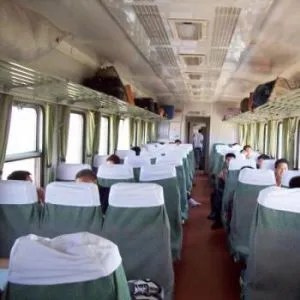 Scaunele de pe tren