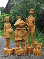 sculptură de șevalet