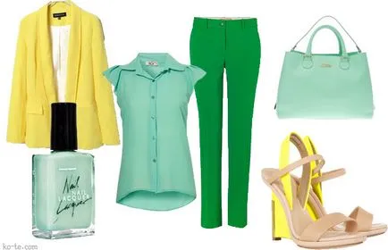 Stil de culoare de blocare (Color Block) îmbrăcăminte