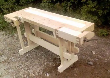 Workbench cu mâinile lor - instrucțiuni, desene și dimensiuni