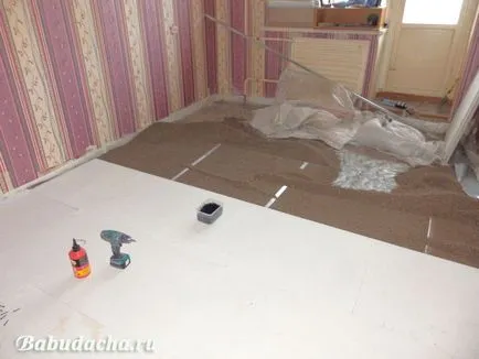 șapă uscată (pardoseli vrac) recenzie cu fotografii, cabana (podea) șapă uscată (pardoseli vrac) recenzie cu fotografii, cabana