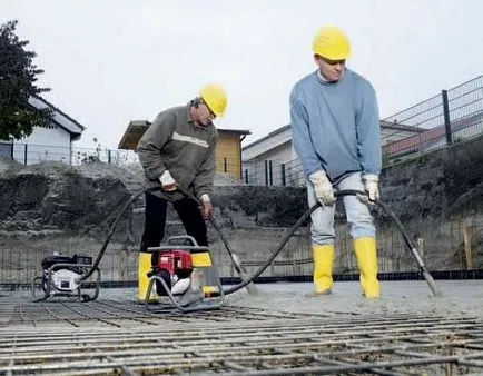 Vibratoare de construcție pentru adâncimea de beton (submersibile), portabile (mână), transportabil,