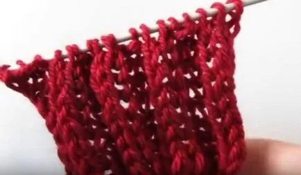 schema de ace de gumă care descrie cum să tricot