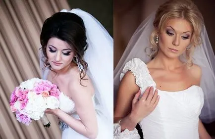 Coafuri de mireasa cu diadema și imagine voal mireasa cele mai frumoase (frumos) Coafuri de mireasa cu tiara si voal imagine cele mai frumoase mirese