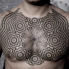 dotvork stil de tatuaj (dotwork), fotografii și schițe de tatuaj