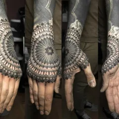 dotvork stil de tatuaj (dotwork), fotografii și schițe de tatuaj