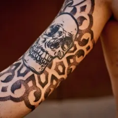dotvork stil de tatuaj (dotwork), fotografii și schițe de tatuaj
