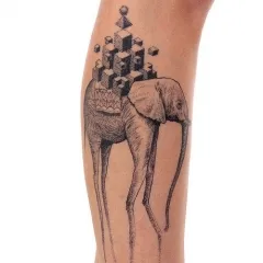 dotvork stil de tatuaj (dotwork), fotografii și schițe de tatuaj