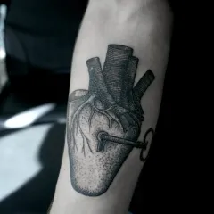 dotvork stil de tatuaj (dotwork), fotografii și schițe de tatuaj