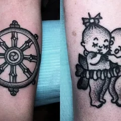 dotvork stil de tatuaj (dotwork), fotografii și schițe de tatuaj