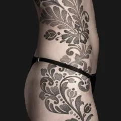 dotvork stil de tatuaj (dotwork), fotografii și schițe de tatuaj