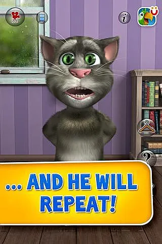 TalkingTom pisica 2 pentru Android - o pisica vorbind, care este întotdeauna cu tine