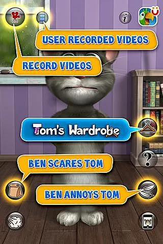 TalkingTom pisica 2 pentru Android - o pisica vorbind, care este întotdeauna cu tine