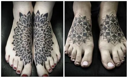 Tatuaje dotvork, în special crearea de puncte tatuaj