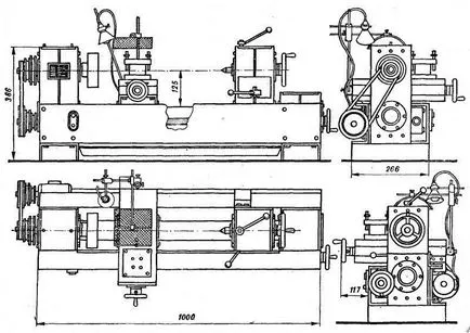 Strung pentru metal cu mâinile lor (de casă) (metal) Strung pentru metal cu mâinile lor (de casă)