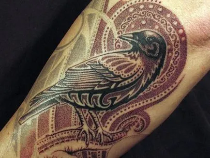 dotvork stil de tatuaj (dotwork), fotografii și schițe de tatuaj