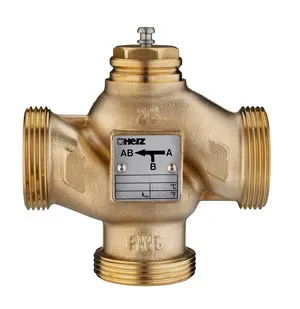 Trei căi ventilul termostat pentru sistemele de încălzire