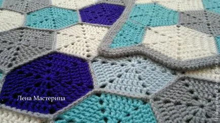 Trei moduri, motive compuse - Crochet