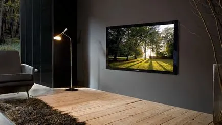 Lampa de podea într-un interior modern