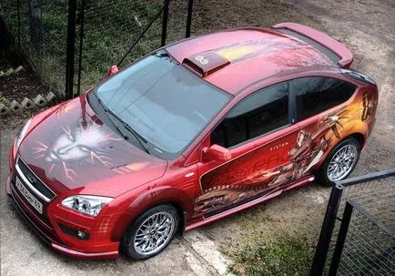 Tuning Ford Focus 2 scoate în evidență, avtopub