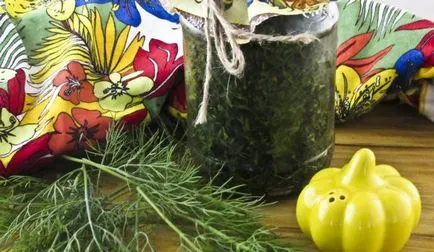 sare de mărar în rețeta de iarnă etapa (8 poze)