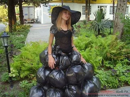 variante Rochie de saci de gunoi