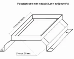 Vibratoare de masă pentru plăci de trotuar cu mâinile lor - cum să facă vibropres pentru producția de plăci,