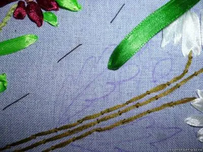 panglici de broderie Daisy, comandantul - o clasă pentru începători - sfat bun - gradina de legume, gradina, casa