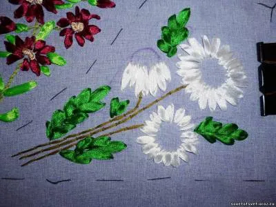 panglici de broderie Daisy, comandantul - o clasă pentru începători - sfat bun - gradina de legume, gradina, casa