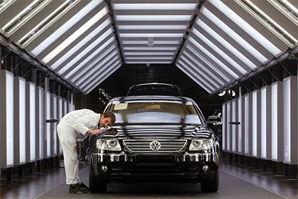 Volkswagen refuză de afaceri slogan publicitar das Auto companiei (volkswagen) Volkswagen refuză de afaceri slogan publicitar das Auto companiei