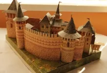 Castelul carton modul de a face propriile lor mâini, de la șabloane de hârtie și meserii schemă cum să construiască