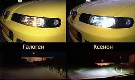 Înlocuirea lămpii cu xenon cu mâinile (lui) becuri de schimb xenon cu propriile lor mâini