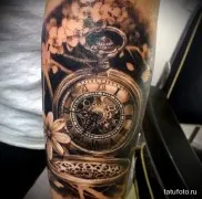 Înțeles ceas tatuaj, fotografii sensul